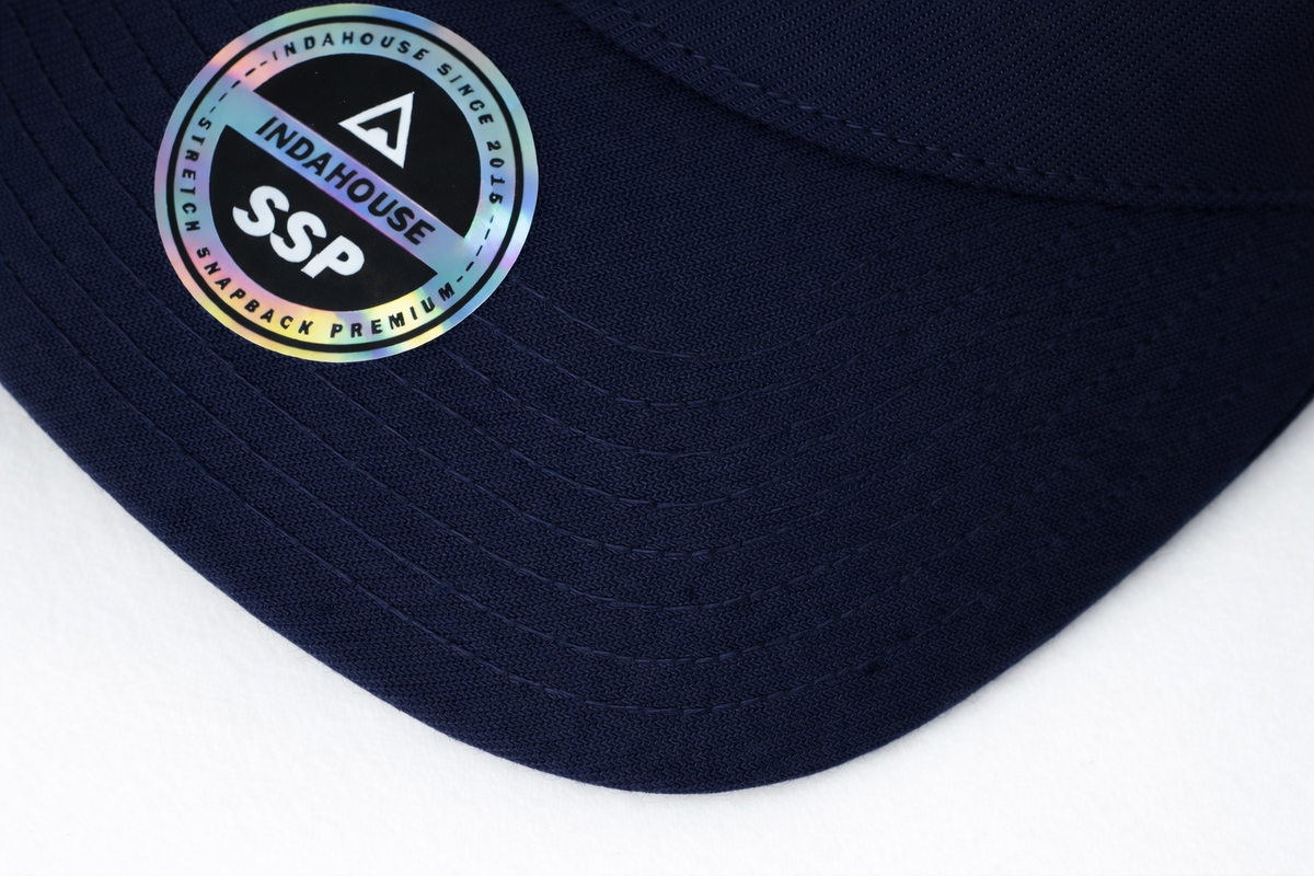 Cap Indahouse Gothic I Stretch Snap Premium navy red white