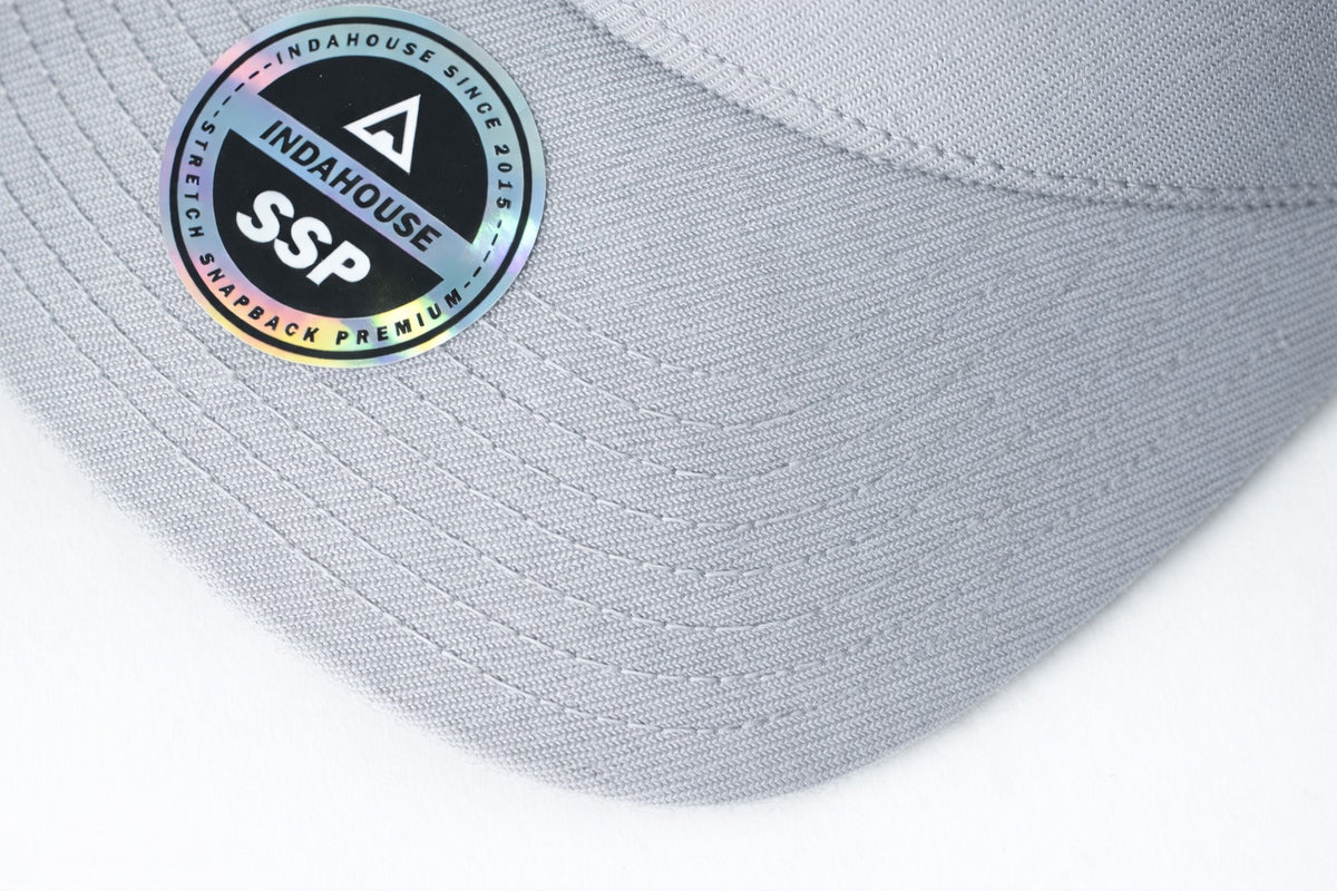 Cap Indahouse Gothic I Stretch Snap Premium grey grey