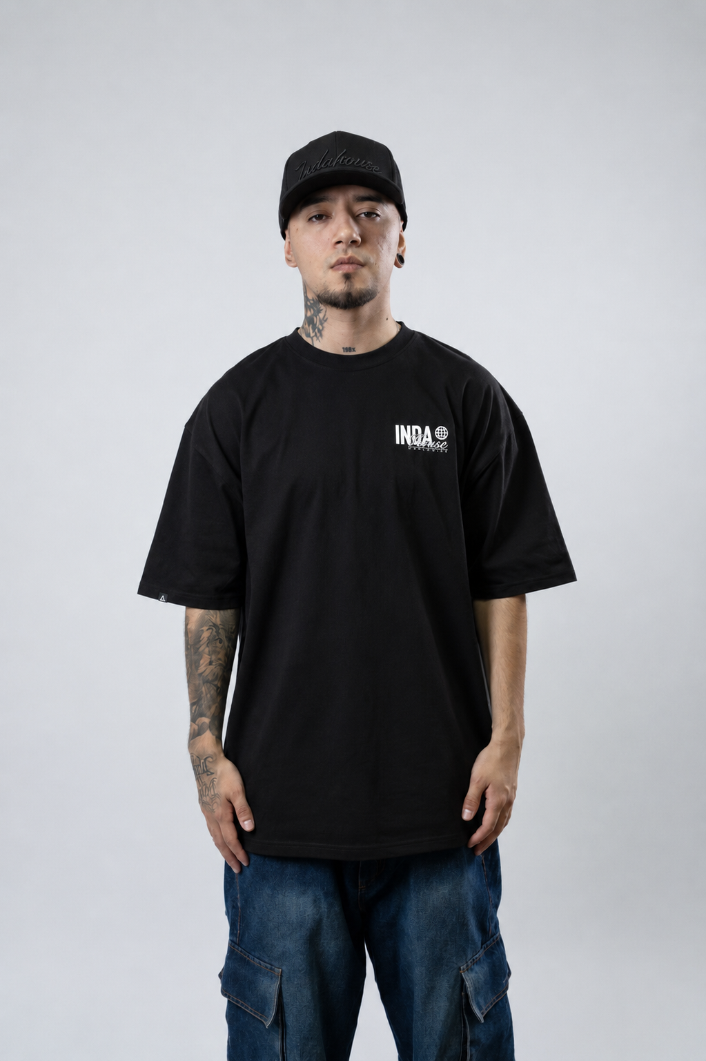 Polera Indahouse Worlwide black