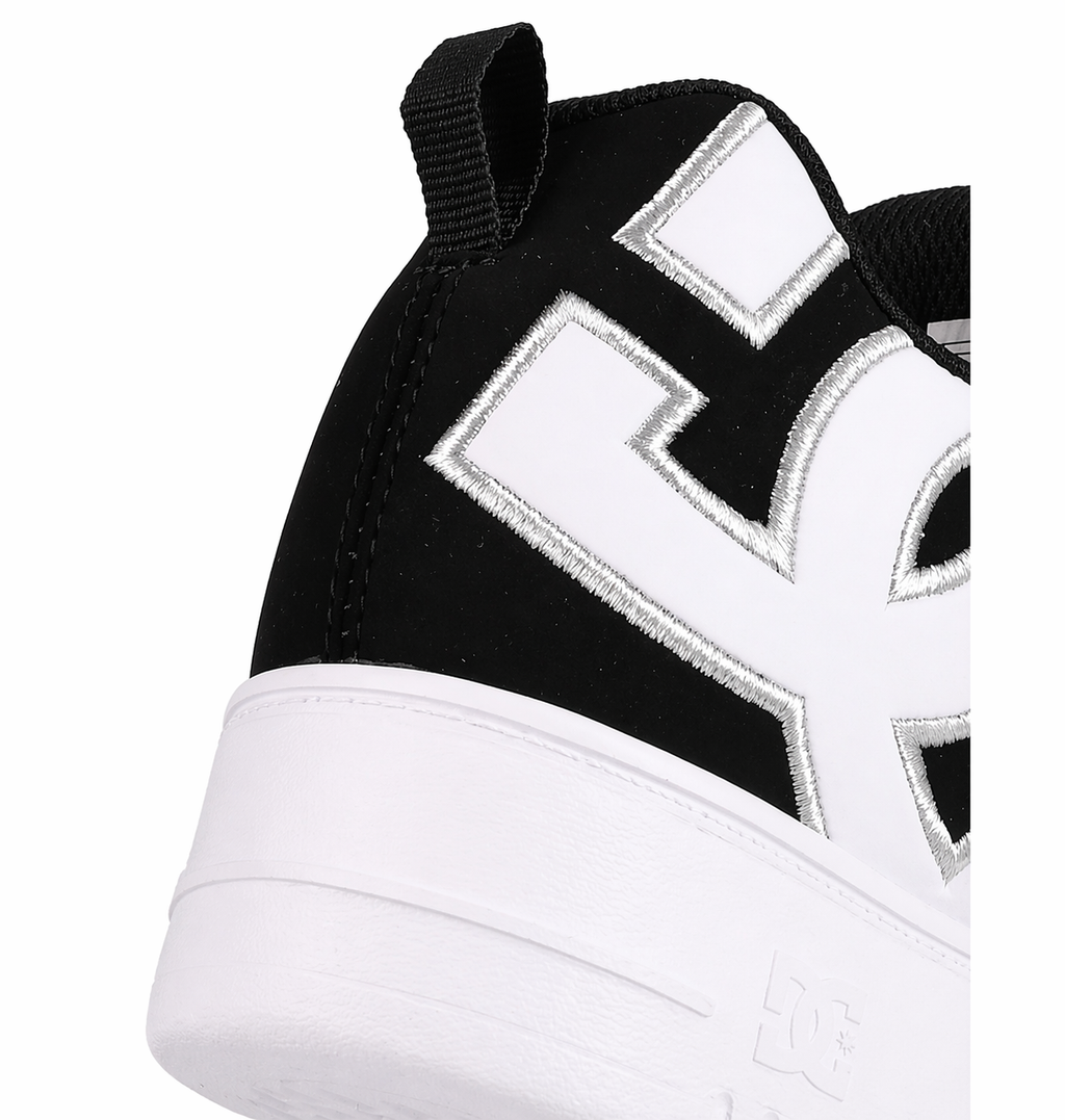 Zapatillas DC Court Graffik Plataforma black white
