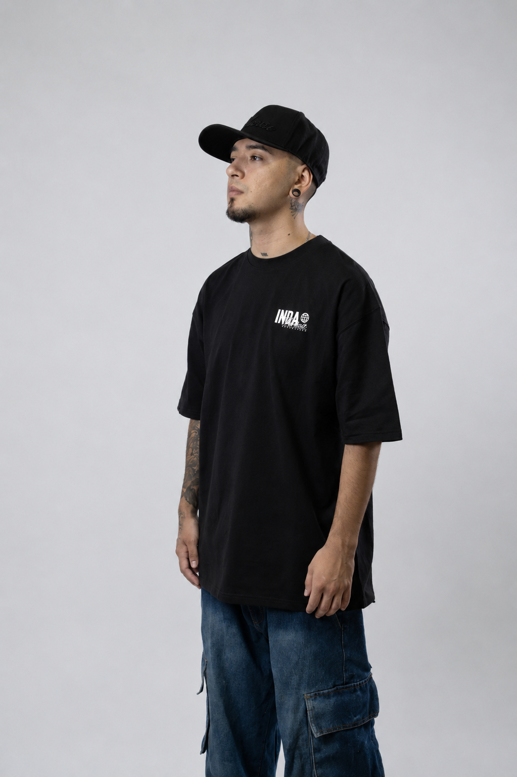 Polera Indahouse Worlwide black