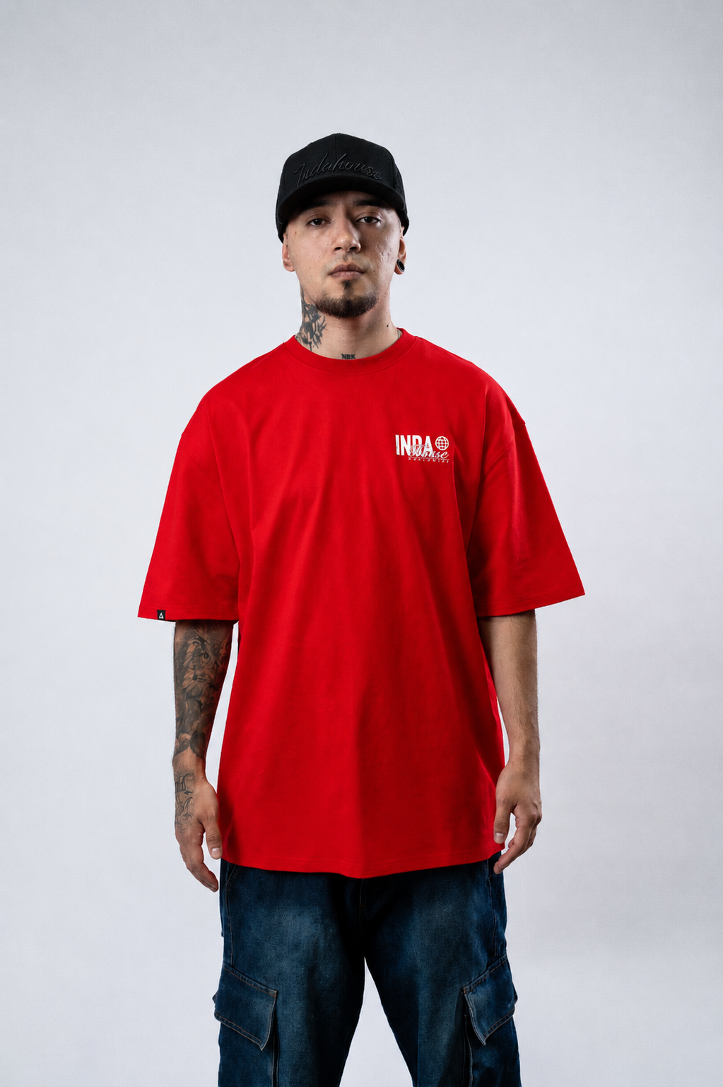 Polera Indahouse Worlwide red