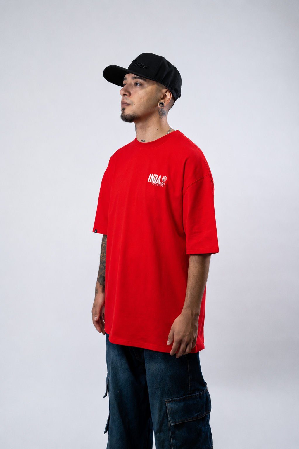 Polera Indahouse Worlwide red