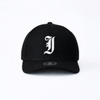 Cap Indahouse Gothic I Stretch Snap Premium black white