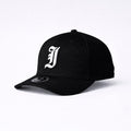 Cap Indahouse Gothic I Stretch Snap Premium black white