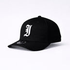 Cap Indahouse Gothic I Stretch Snap Premium black white
