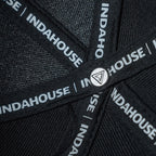 Cap Indahouse Gothic I Stretch Snap Premium black white