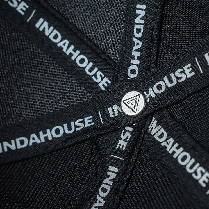 Cap Indahouse Gothic I Stretch Snap Premium black black