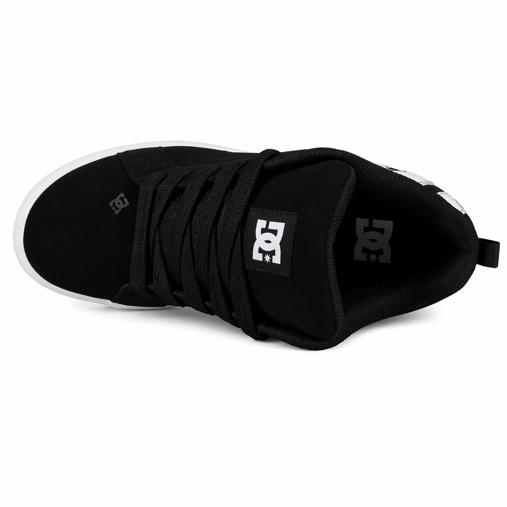 Zapatillas DC Court Graffik Plataforma black white