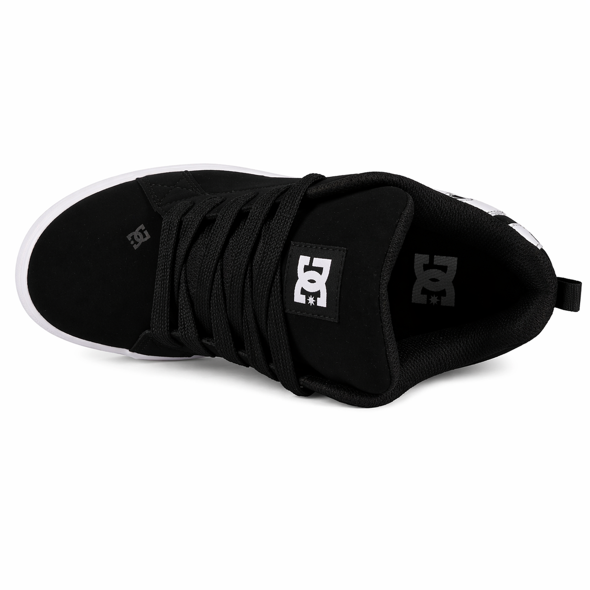 Zapatillas DC Court Graffik Plataforma black white