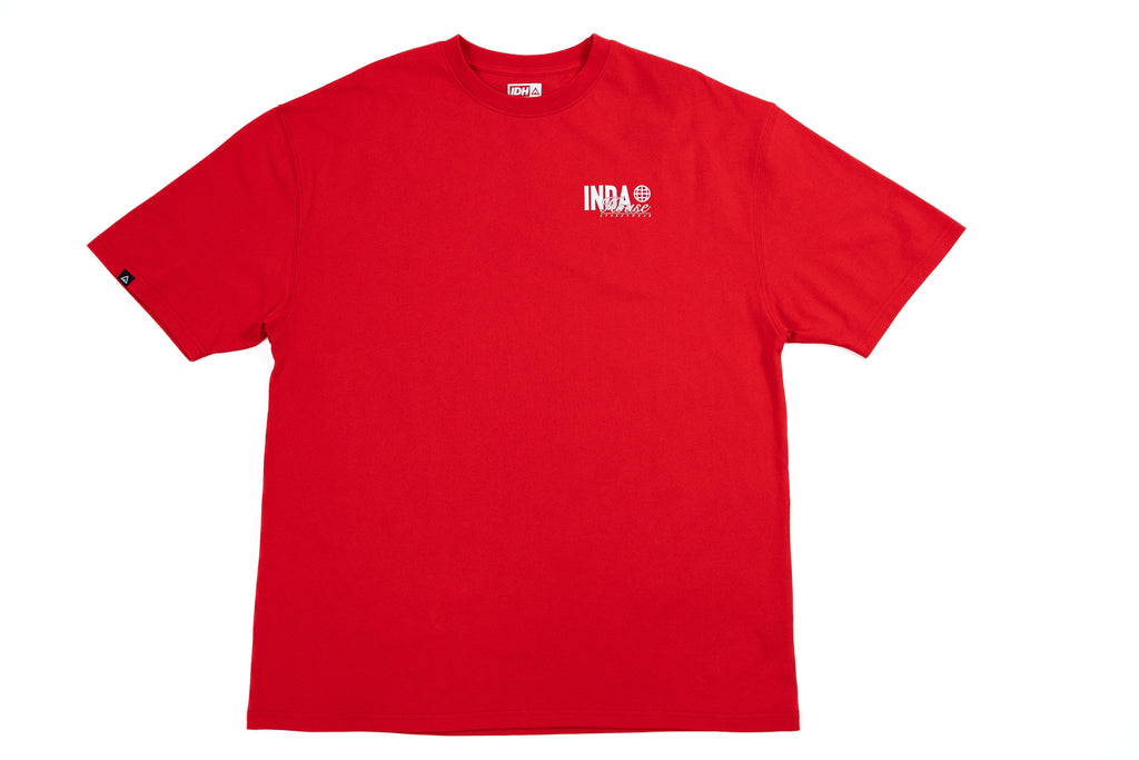 Polera Indahouse Worlwide red