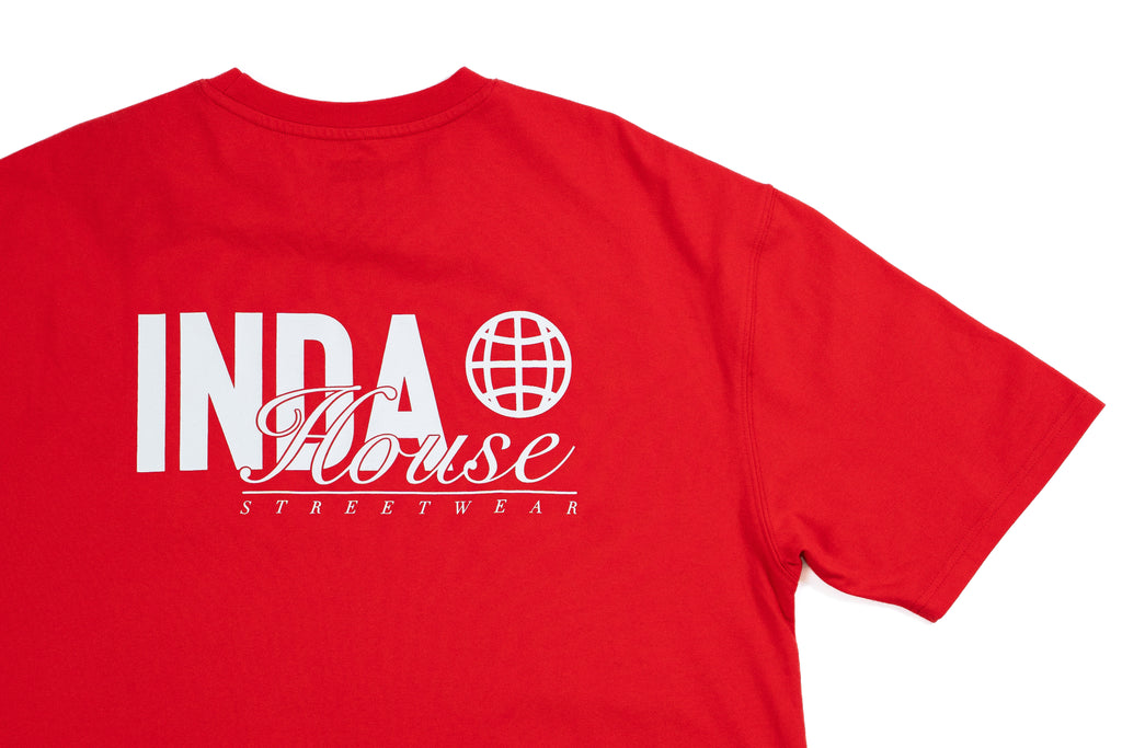 Polera Indahouse Worlwide red