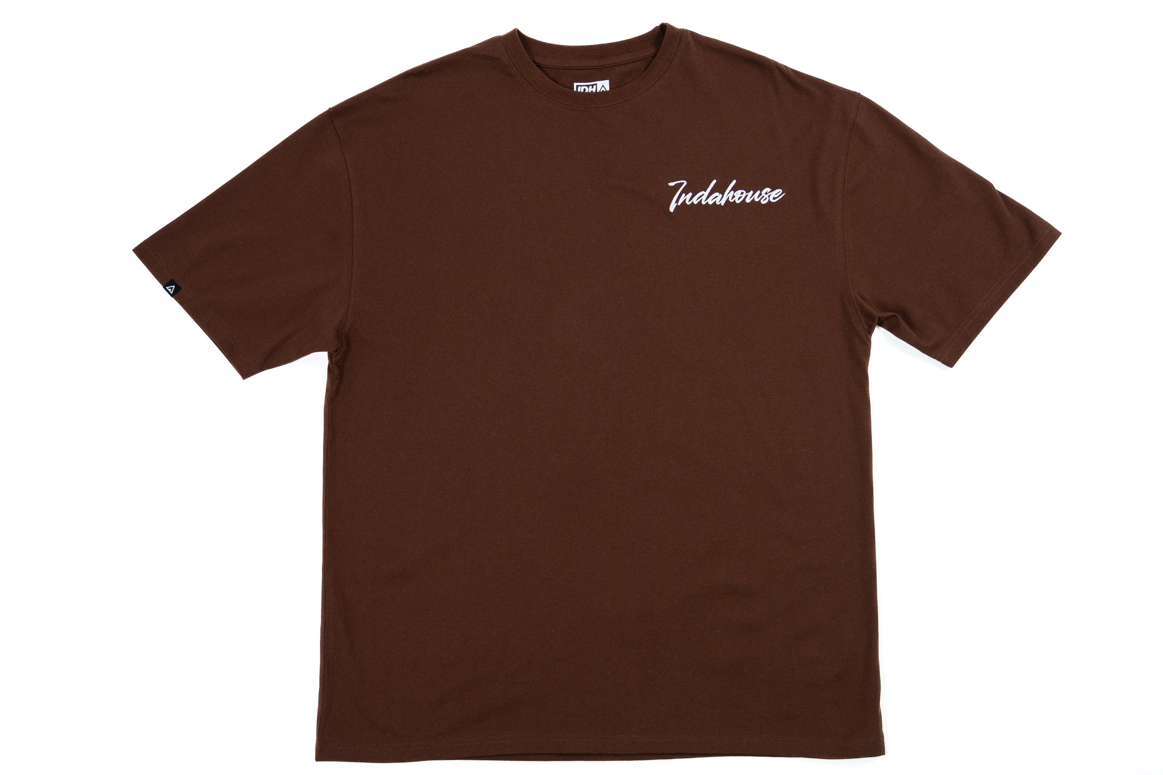 Polera Indahouse Script Emboired brown