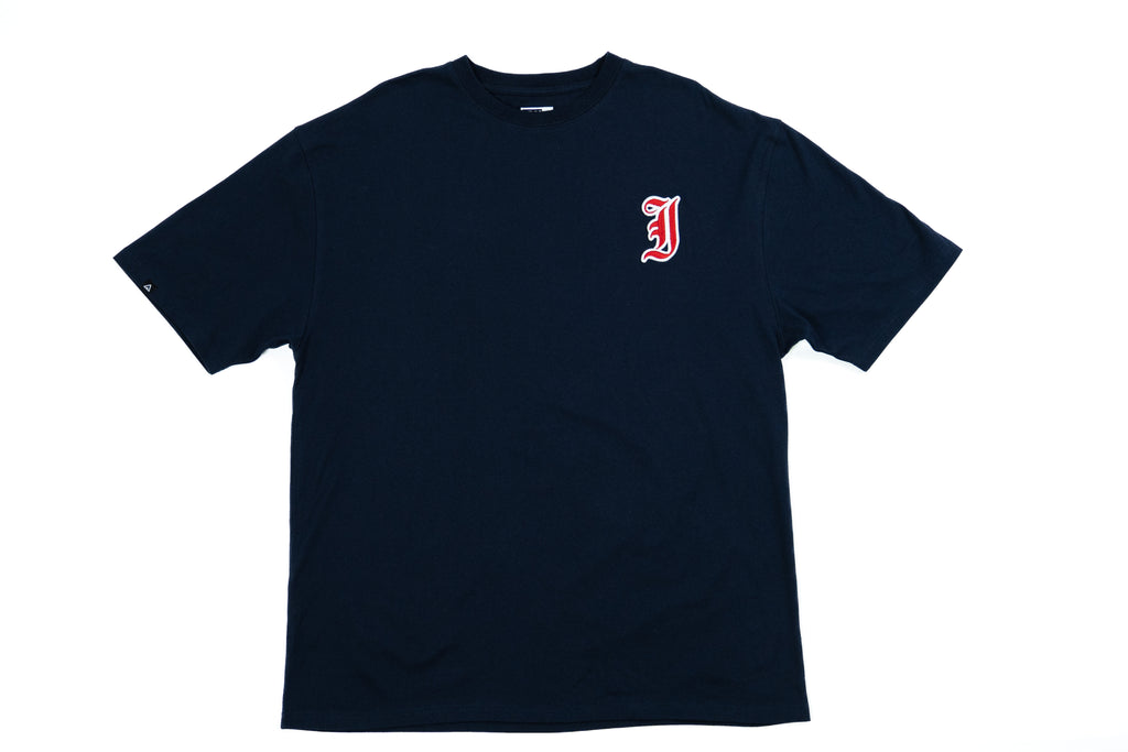 Polera Indahouse Gothic I blue red white