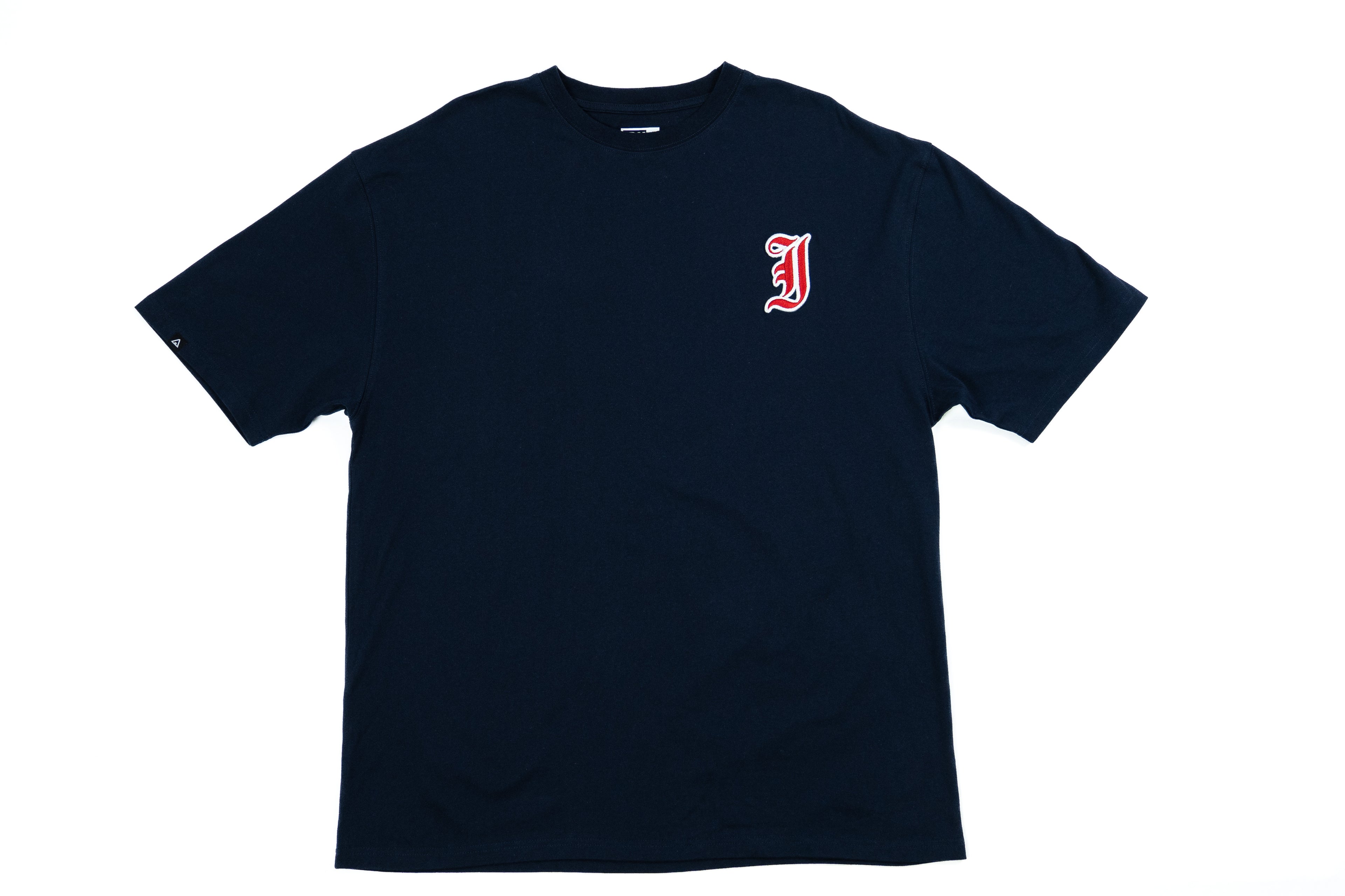 Polera Indahouse Gothic I blue red white