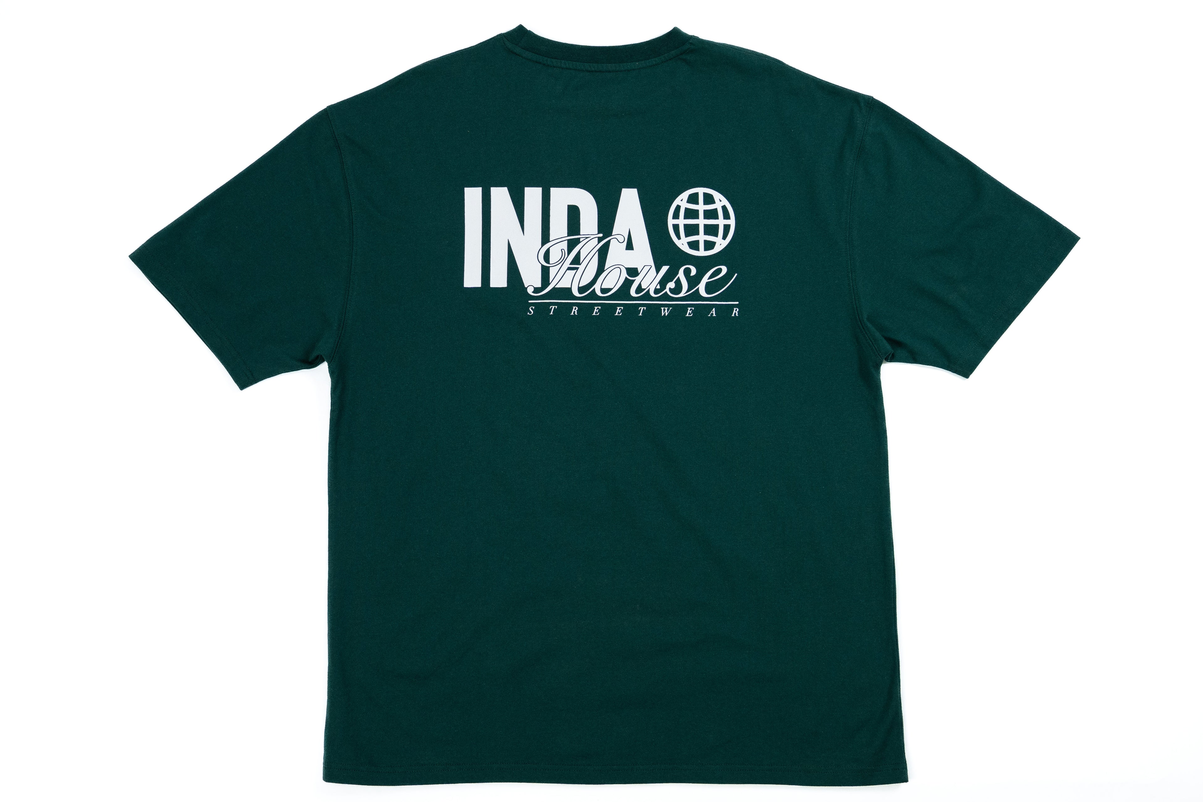 Polera Indahouse Worlwide forest green