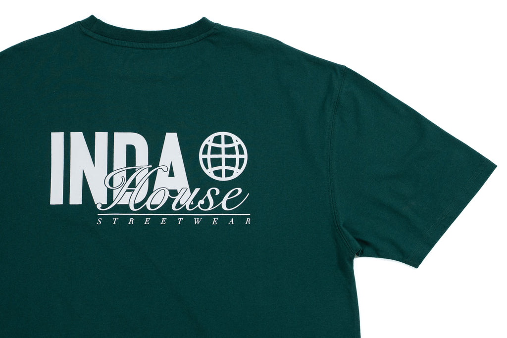 Polera Indahouse Worlwide forest green