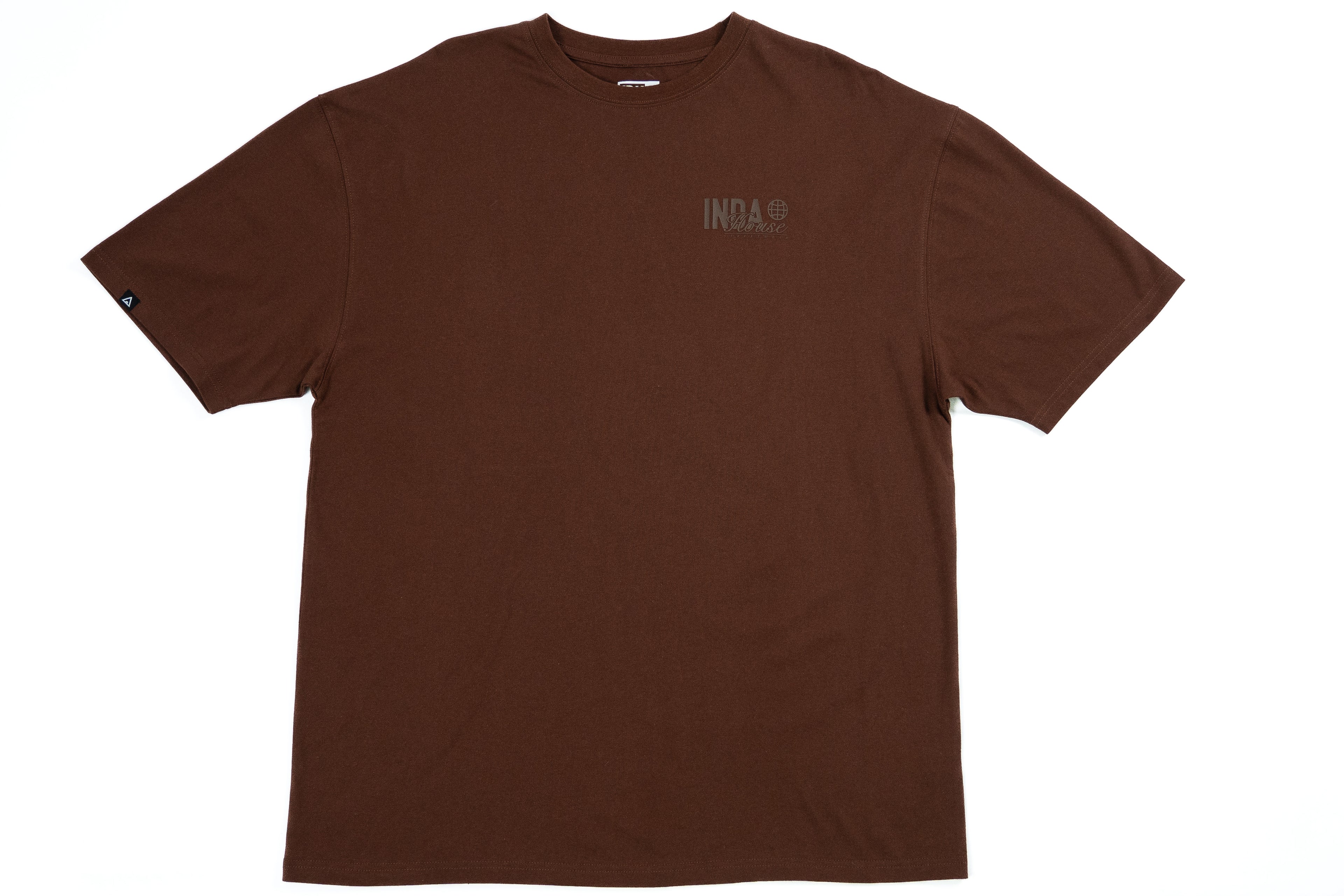 Polera Indahouse Worlwide brown tonal
