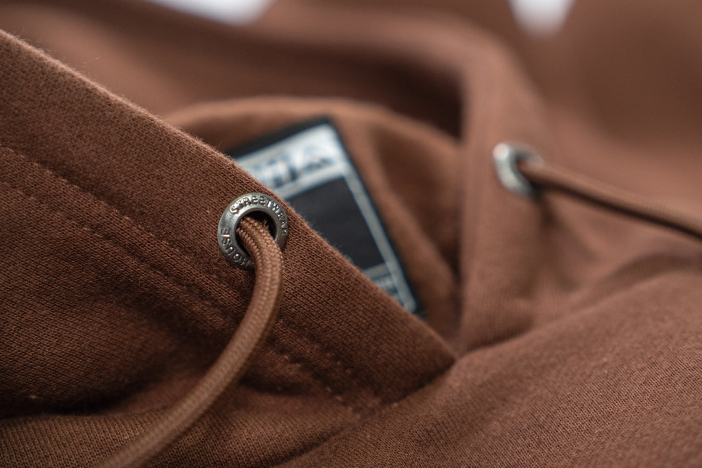 Hoodie Indahouse Gothic I brown tonal
