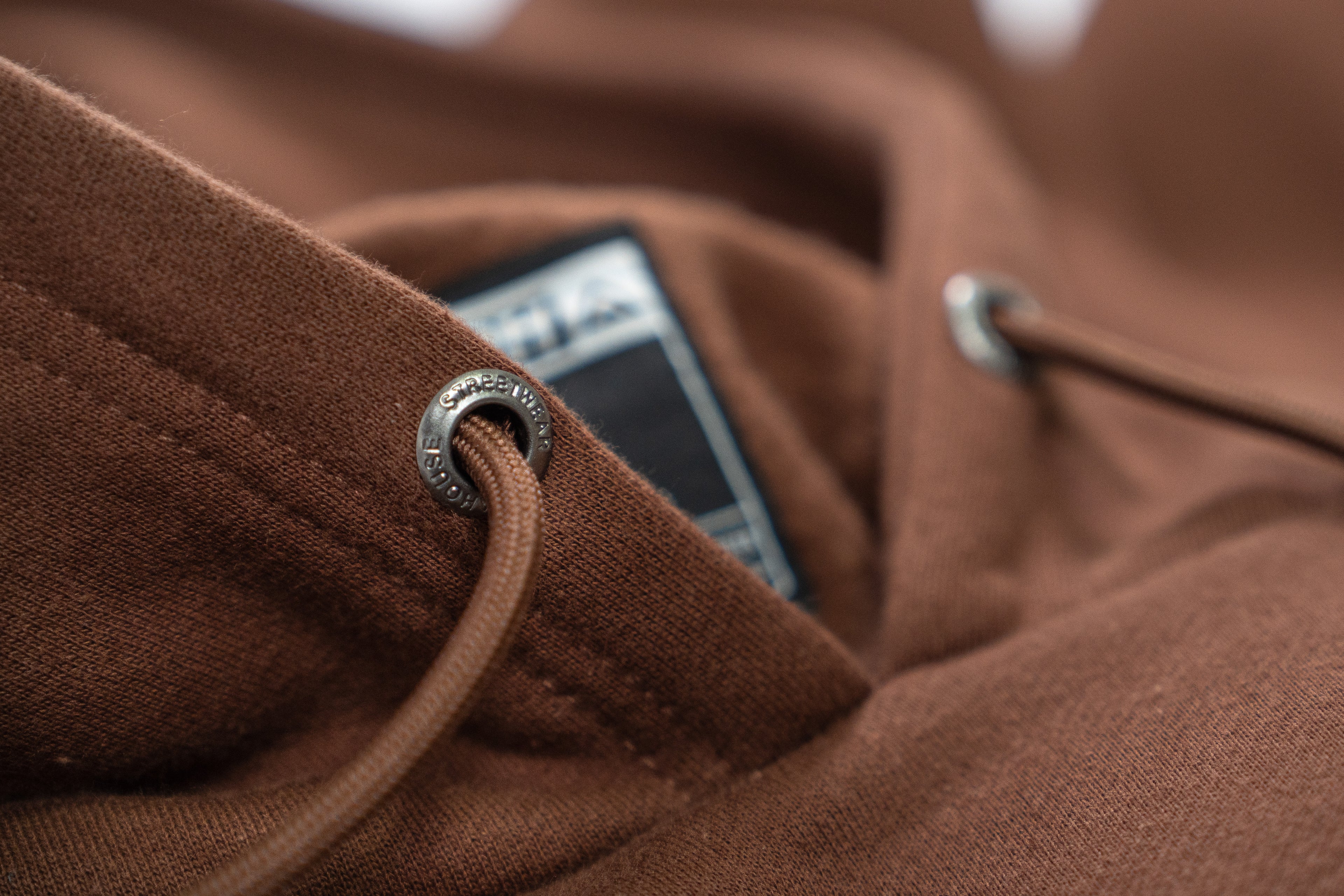Hoodie Indahouse Gothic I brown tonal