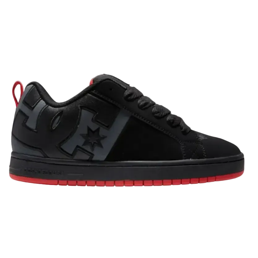 Zapatillas DC Court Graffik SQ black grey red