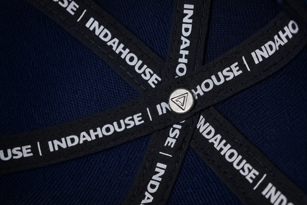 Cap Indahouse Gothic I Stretch Snap Premium navy red white