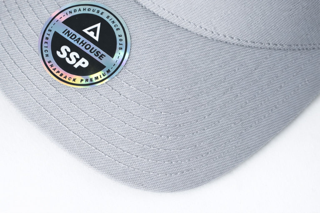 Cap Indahouse Gothic I Stretch Snap Premium grey grey