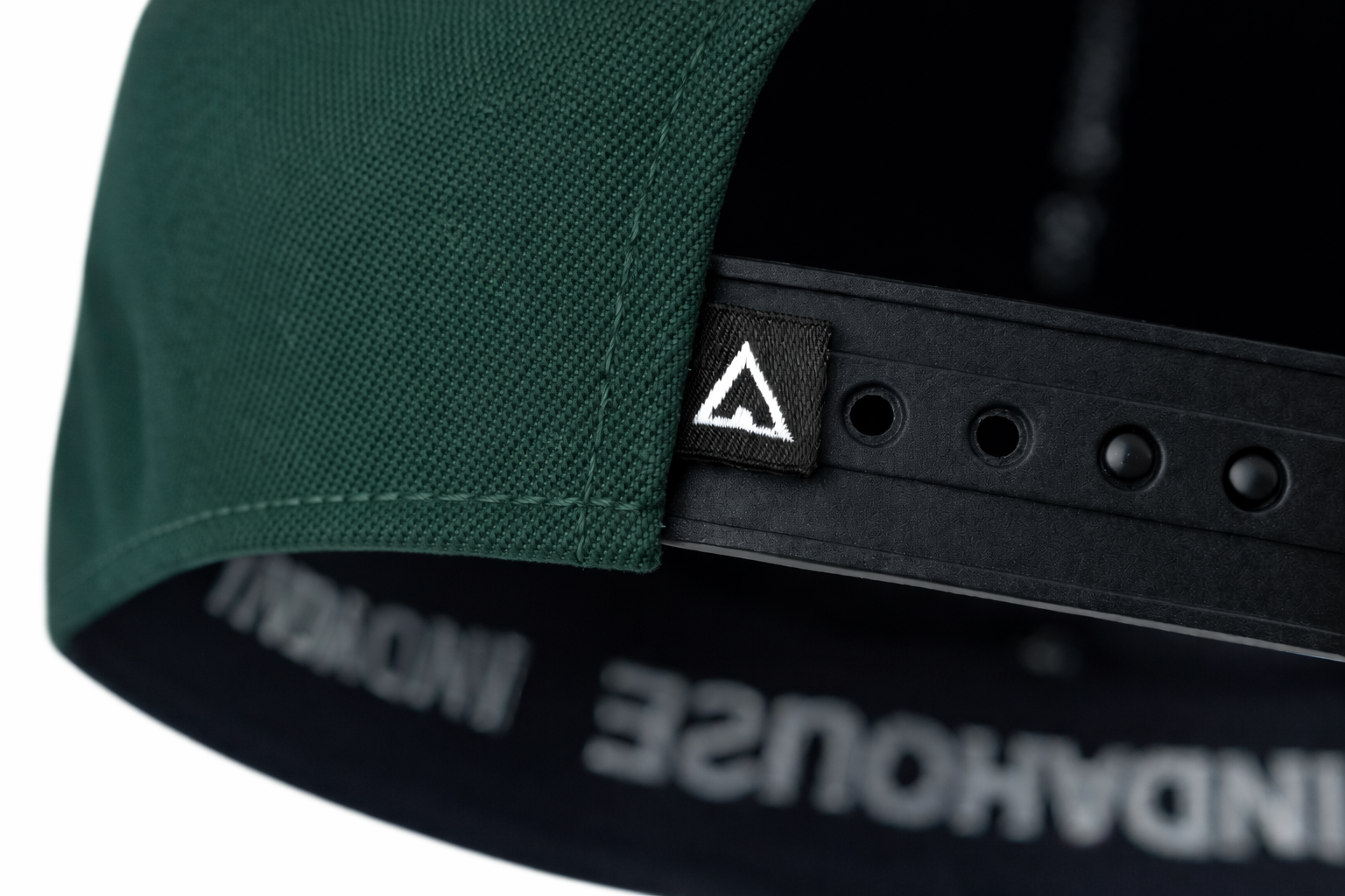 Cap Indahouse Gothic I Stretch Snap Premium forest green white