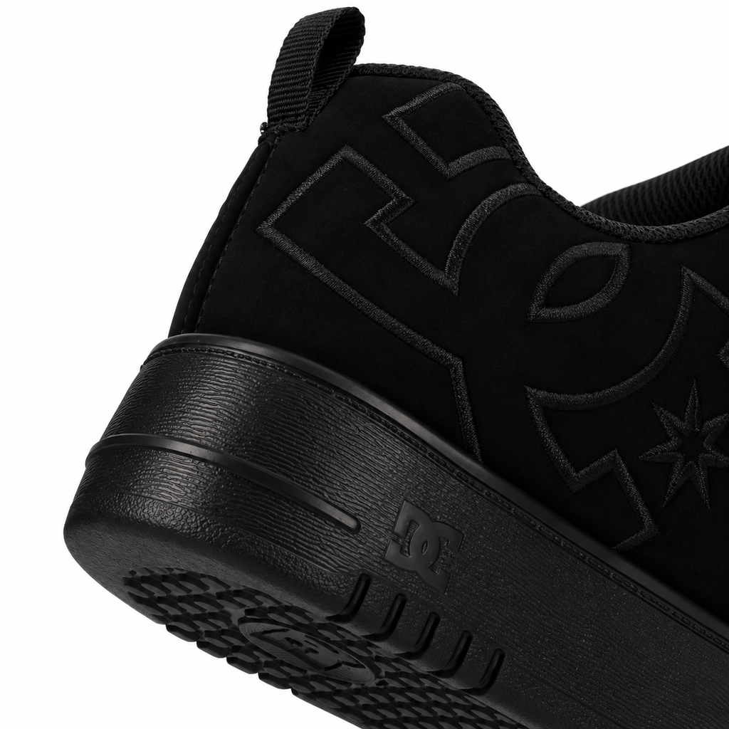 Zapatillas DC Court Graffik Plataforma black black black