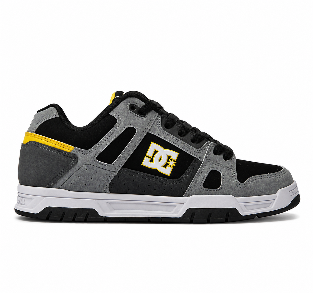 Zapatillas DC Stag grey yellow