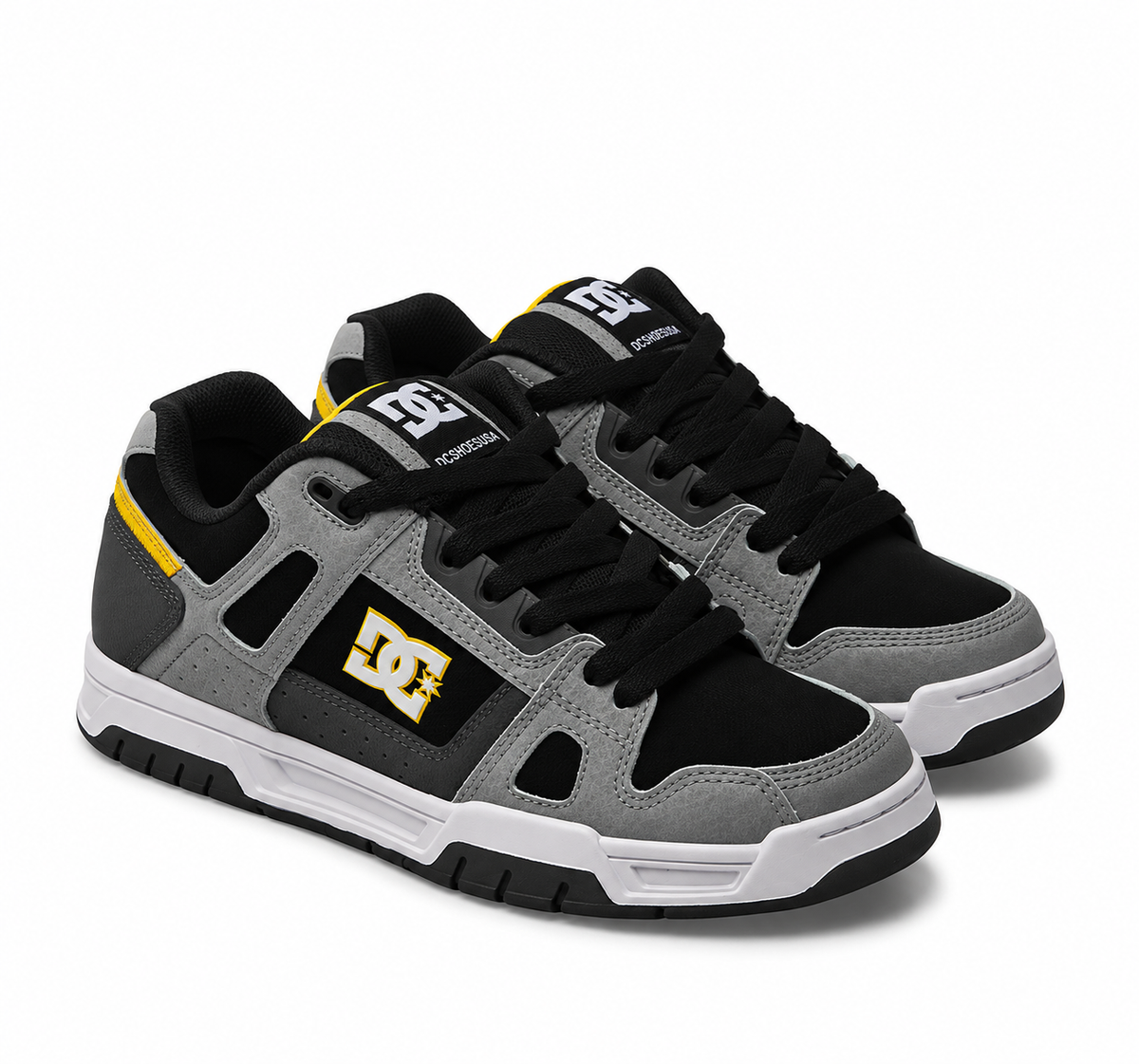 Zapatillas DC Stag grey yellow