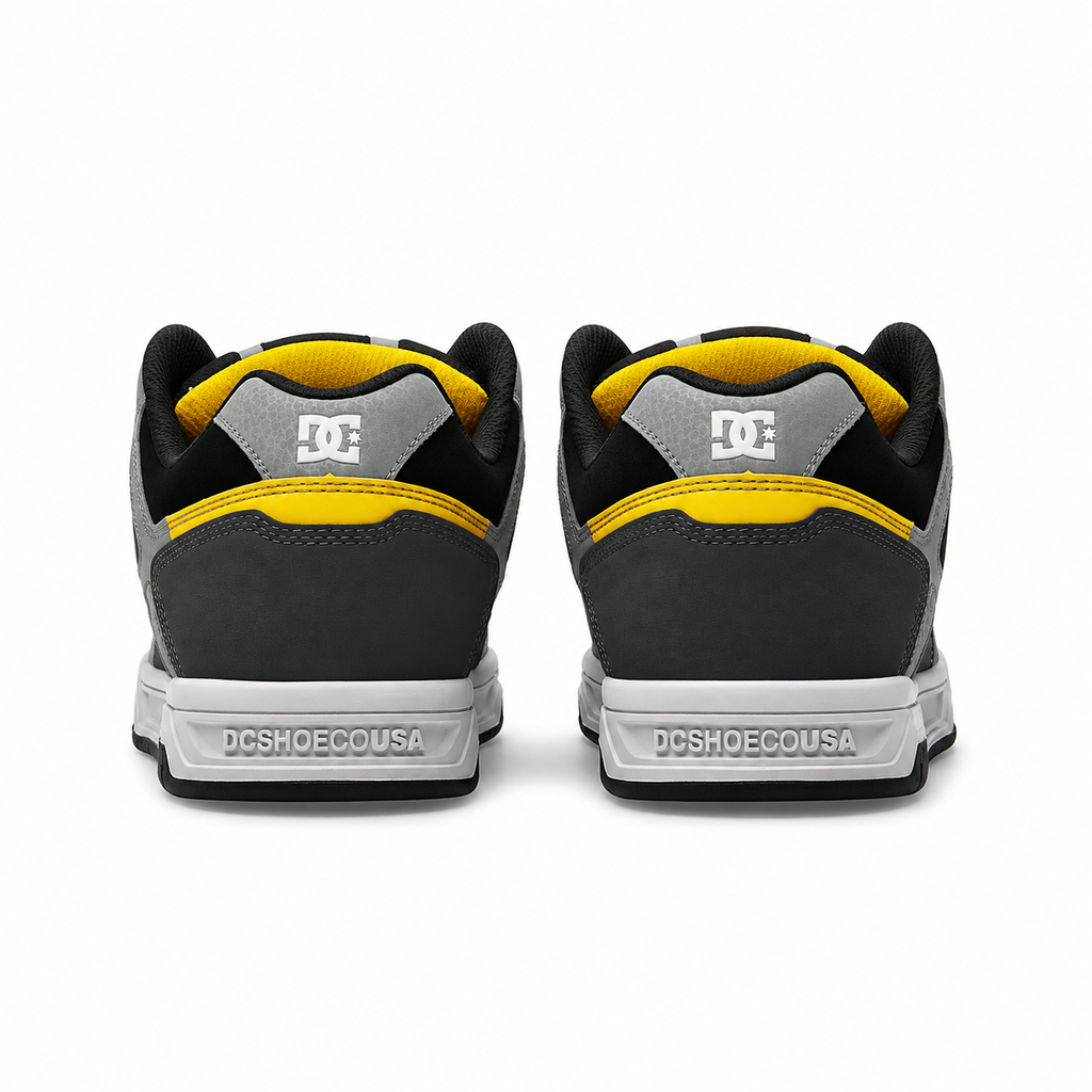 Zapatillas DC Stag grey yellow