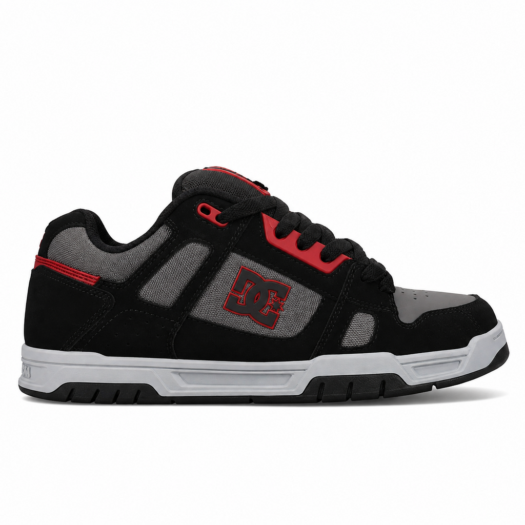 Zapatillas DC Stag black black red