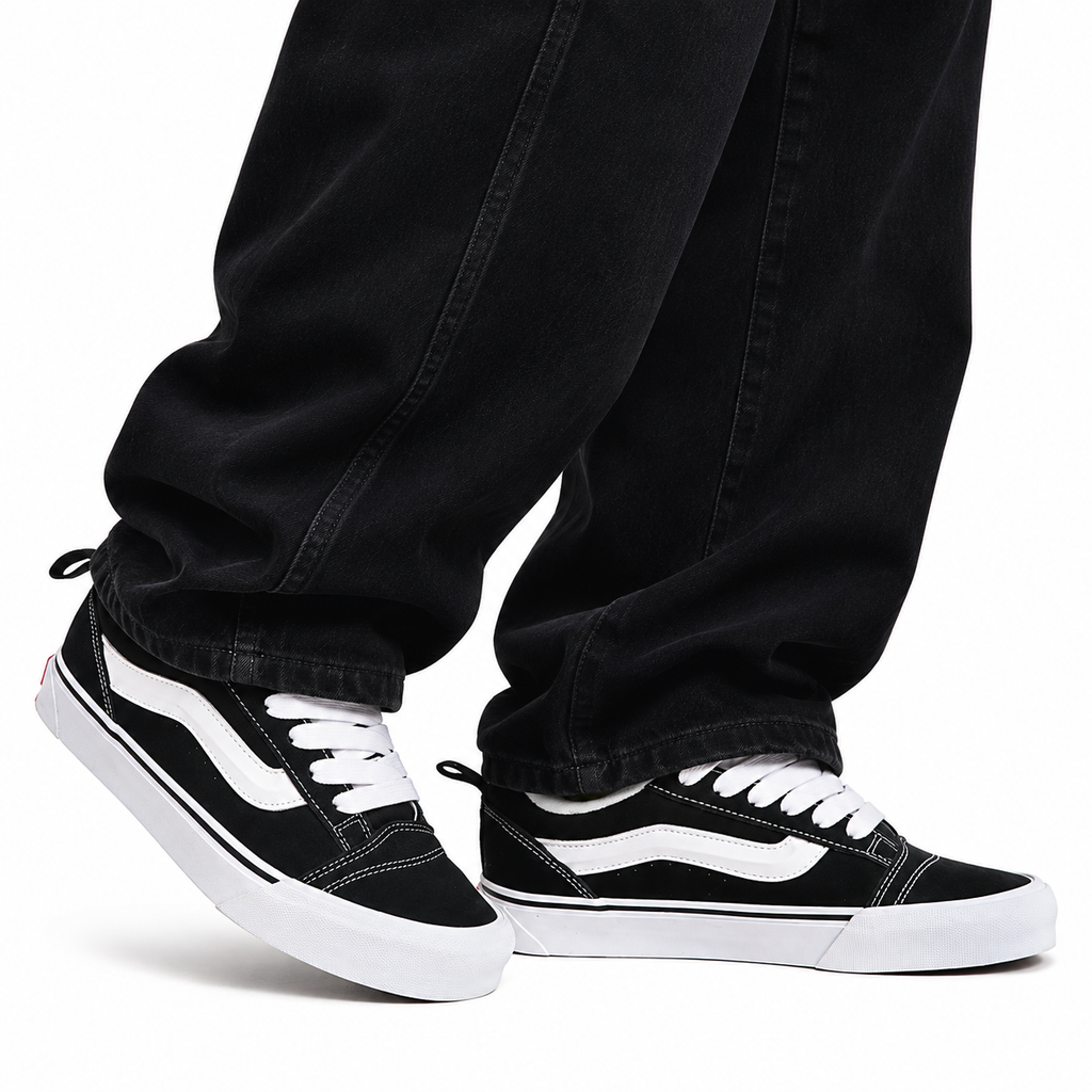 Zapatillas Vans Knu Skool black white
