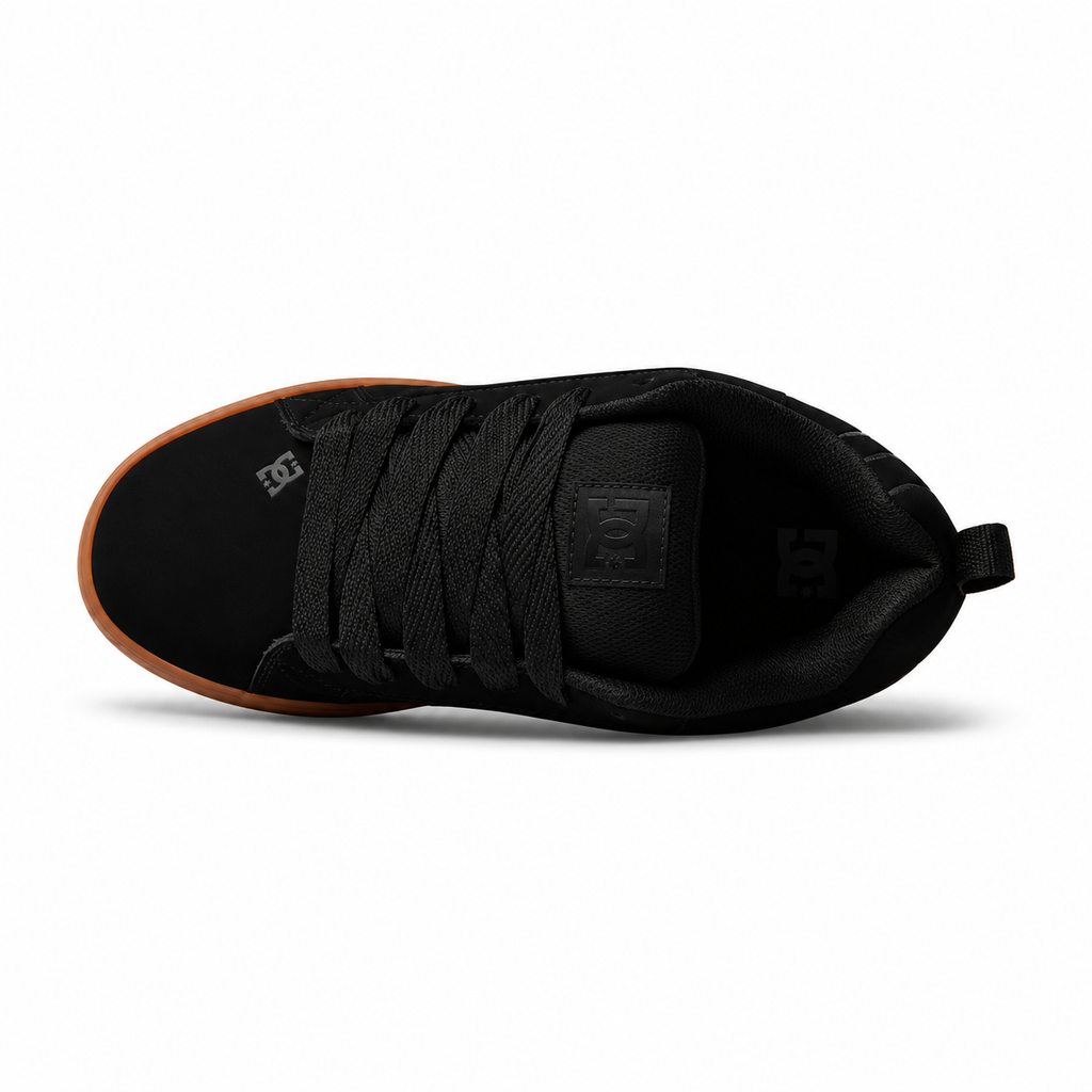 Zapatillas DC Court Graffik black gum