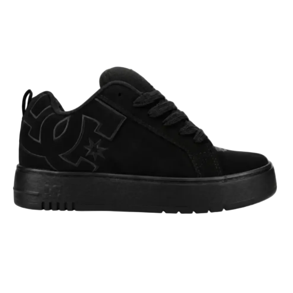 Zapatillas DC Court Graffik Plataforma black black black