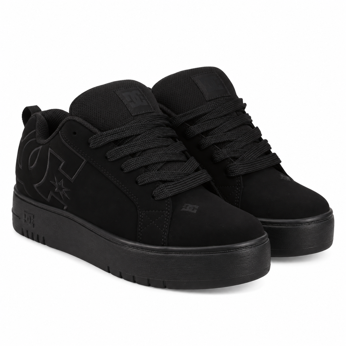 Zapatillas DC Court Graffik Plataforma black black black