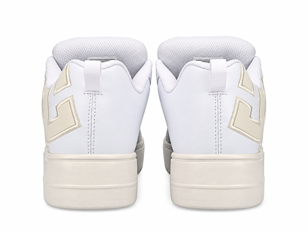 Zapatillas DC Court Graffik Plataforma off white