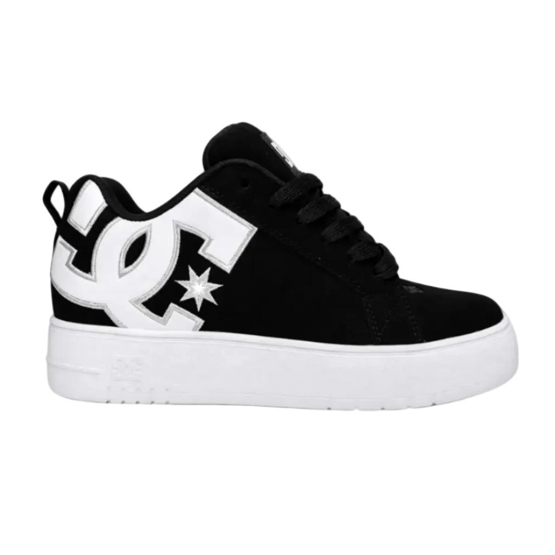 Zapatillas DC Court Graffik Plataforma black white