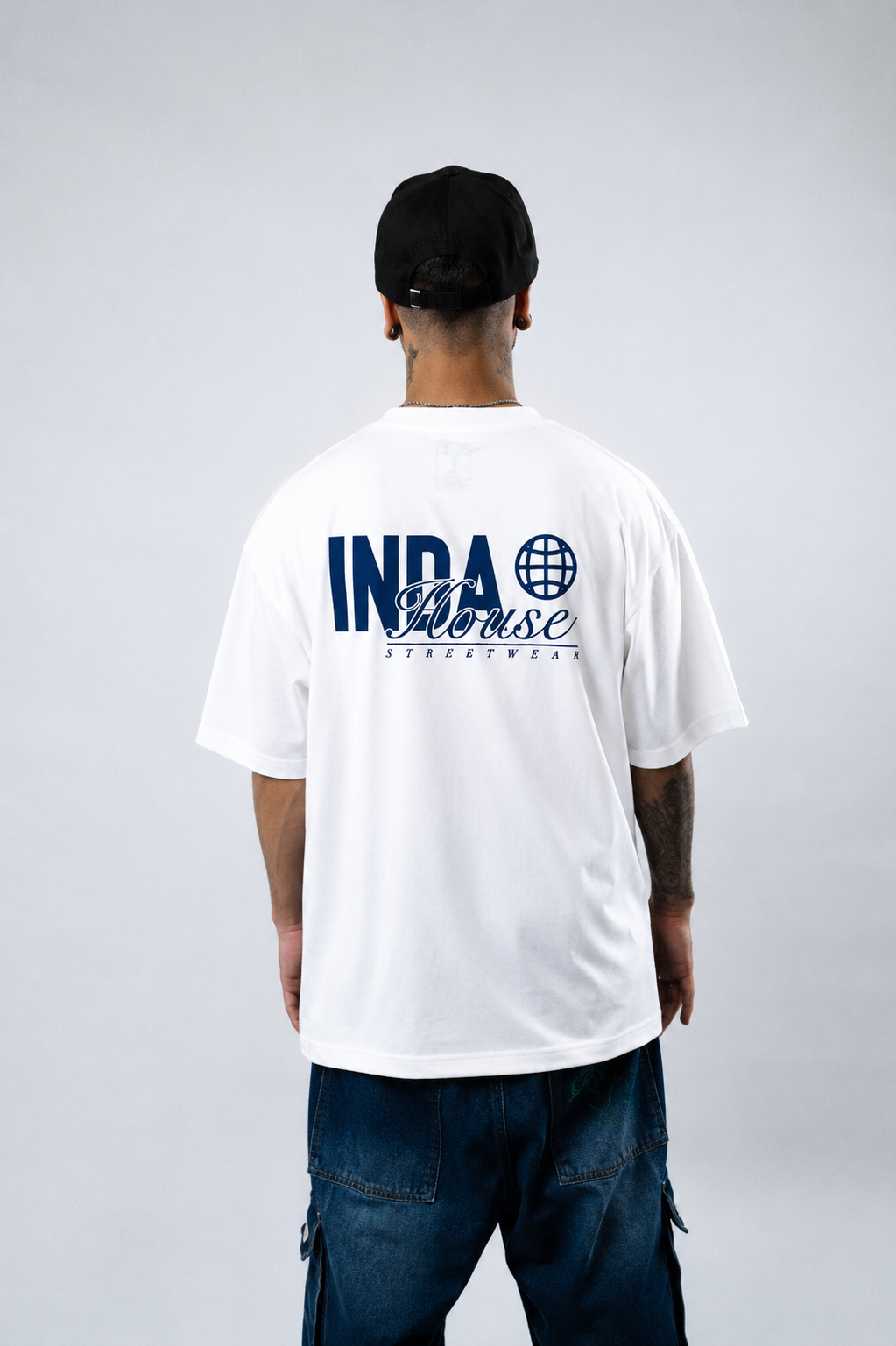Polera Indahouse Worlwide white