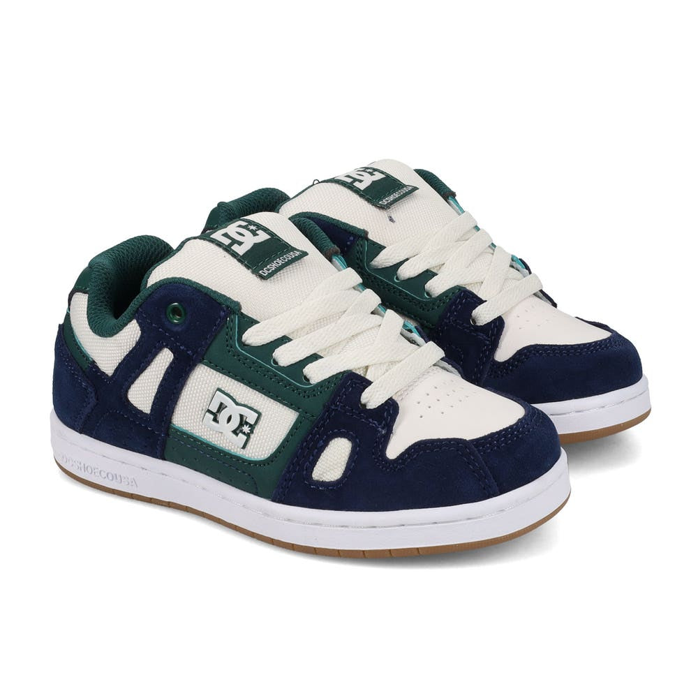 Zapatillas DC Stag Boys navy white green