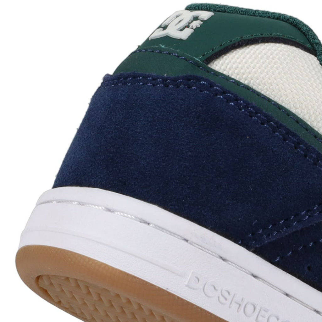 Zapatillas DC Stag Boys navy white green