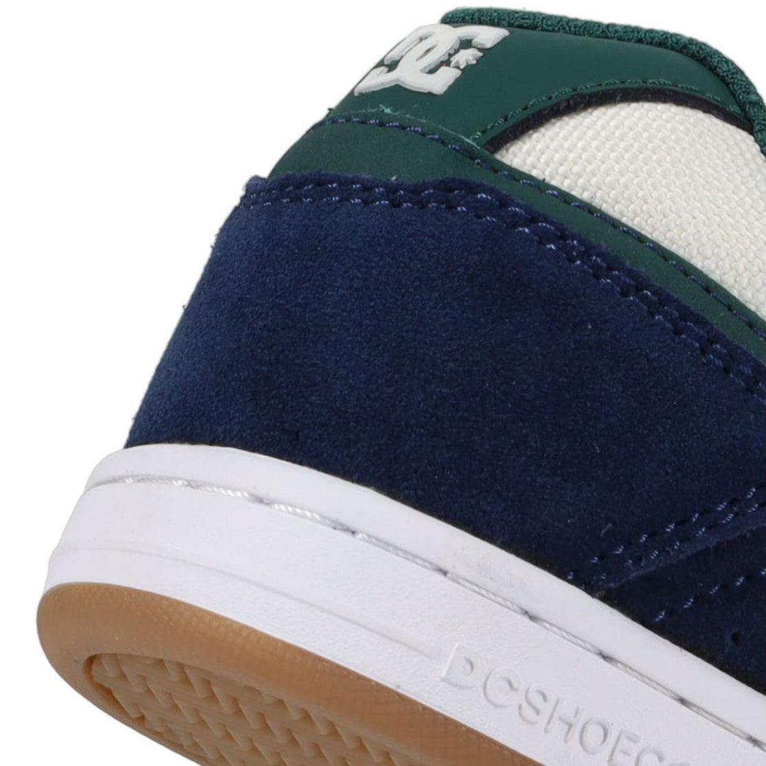 Zapatillas DC Stag Boys navy white green