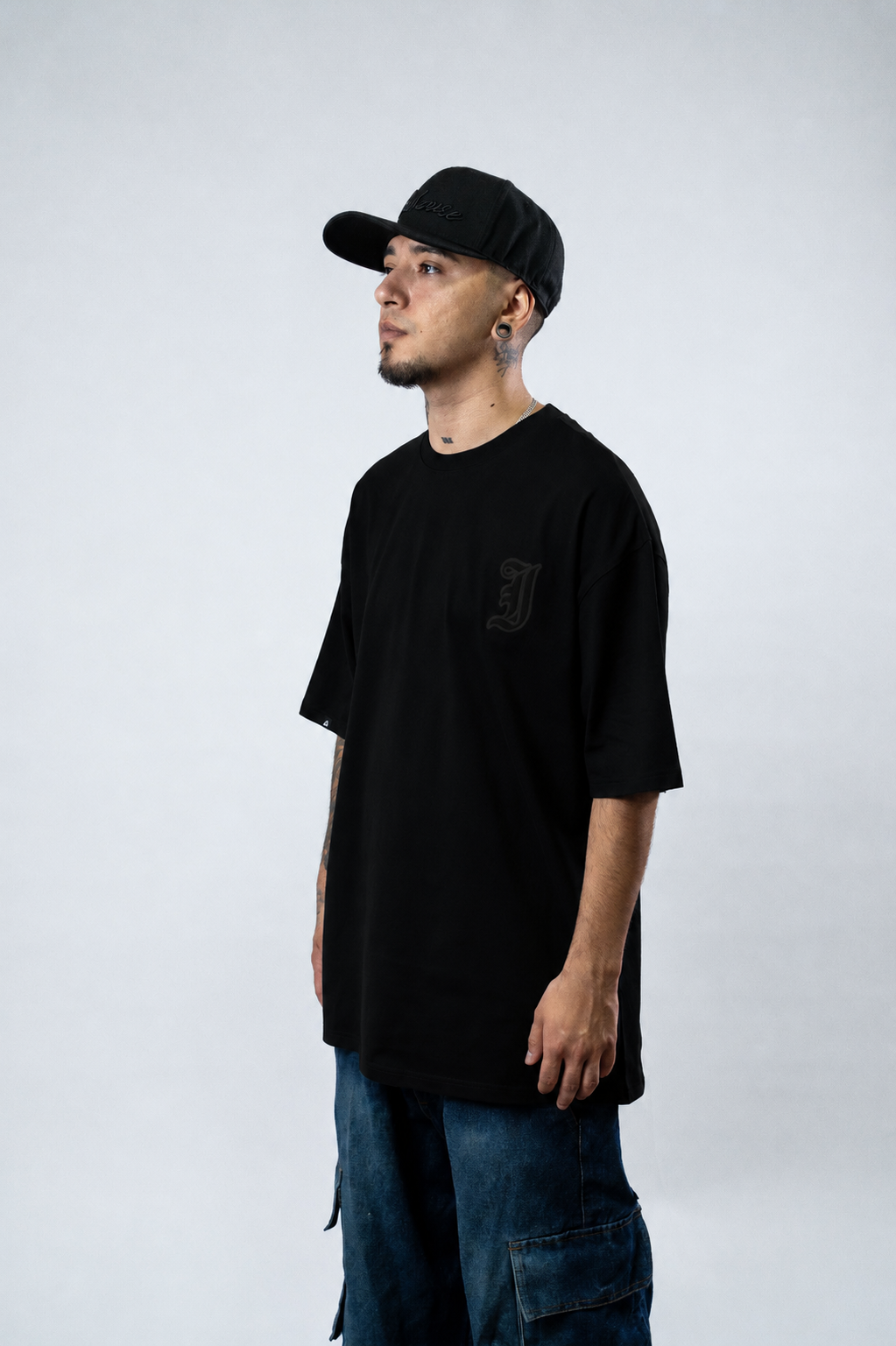 Polera Indahouse Gothic I black