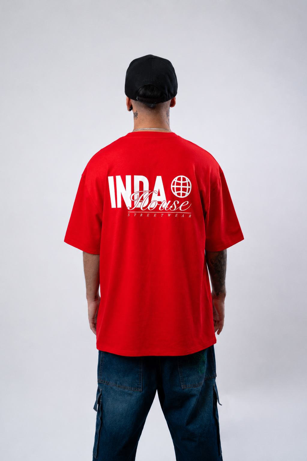 Polera Indahouse Worlwide red