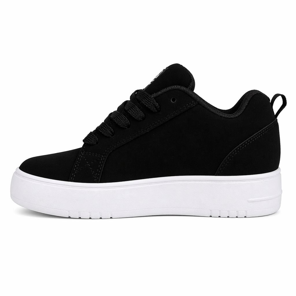 Zapatillas DC Court Graffik Plataforma black white