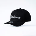 Cap Indahouse Script Stretch Snap Premium black white