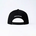 Cap Indahouse Gothic I Stretch Snap Premium black white