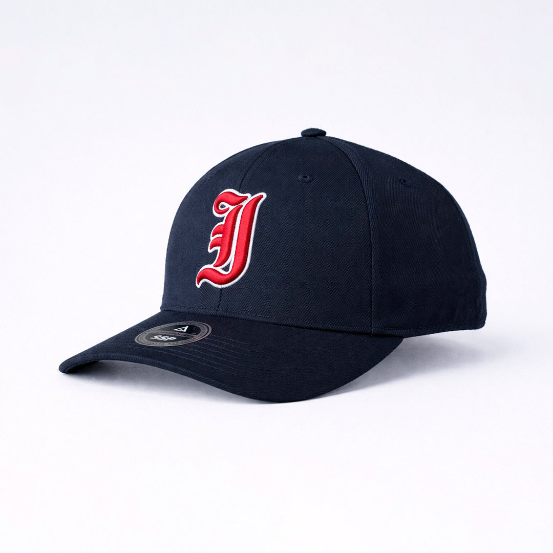 Cap Indahouse Gothic I Stretch Snap Premium navy red white