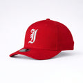 Cap Indahouse Gothic I Stretch Snap Premium red white